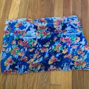 Flowered Infinity Scarf